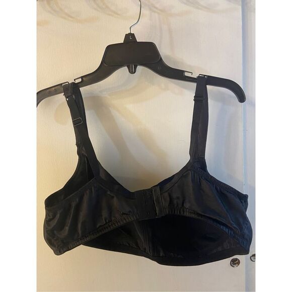 Comfort 24/7 black bra 44C rn #115313 no wire - Picture 1 of 5